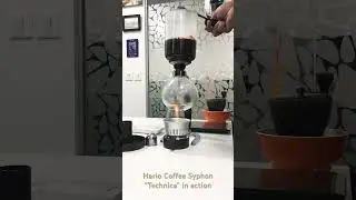 Hario Coffee Syphon &ldquo;Technica&rdquo;, one of the many pleasures of brewing coffee and me time!