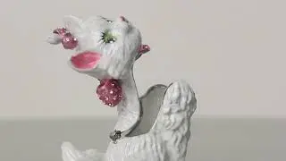Декоративная коллекционная шкатулка-фигурка в стиле Фаберже 