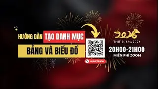 Hướng dẫn tạo danh mục bảng và biểu đồ | TS.BS.Vũ Duy Kiên