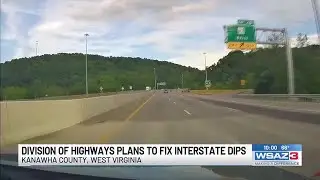 Division of Highways plans to fix interstate dips