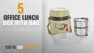 Top 10 Office Lunch Box With Bag [2018]: Cello Max Fresh Super Polypropylene Lunch Box Set,