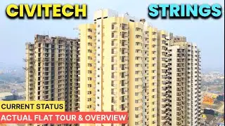 Civitech Strings | 3BHK Actual Flat Tour & Overview | Sector 12 Noida Extension #Civitech #Strings 