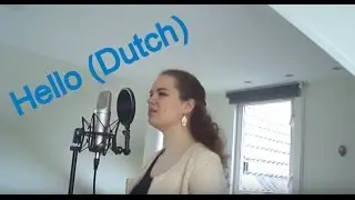 Hello - Adele | Dutch version (Hallo) by Martine (Dutch lyrics)