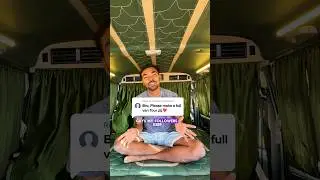 Full video on my Insta - vanlife with ravi #vanlifewithravi #vantour #vanlife
