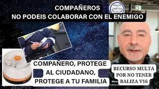 RECURSO MULTA POR NO TENER BALIZA V16