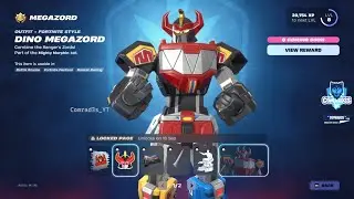 Fortnite All Dino Megazord Page 1 and Page 2 Rewards in Fortnite Chapter 6 Season 4