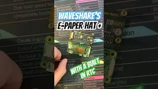 E-paper Hat + от Waveshare: лучший дисплей на электронной бумаге для вашего Raspberry Pi Zero W