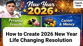 How to create 2026 New Year Resolution | Ultimate Resolutions | Transform Your Life |