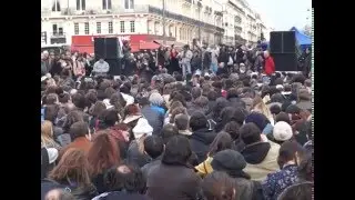 Nuit Debout - Place de la Republique - Paris -16 April 2016