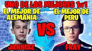 JANNISZ VS FRAY | EL MEJOR DE ALEMANIA VS EL MEJOR DE PERU | EL 1v1 MAS INTENSO