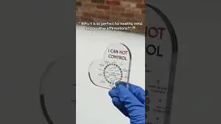 I Hate it because I no longer  need therapy🤬 #acrylicplaques #positiveaffirmations #mentalhealth
