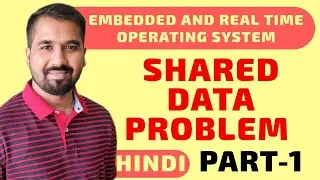 Shared Data Problem Part-1 Explained in Hindi l Embedded and Real time Operating System Course