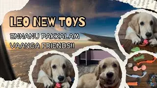 Leo oda new toys🐶🐶parkalam vaanga friends 🎊