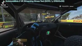 Automobilista 2 VR Streaming Stress Test (RTX5090 / 9800x3D)