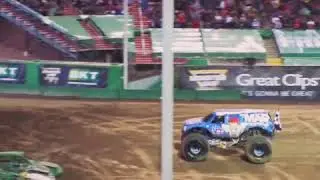 First Monster Truck front flip