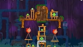 Angry Birds 27-8 Short Fuse 3 Star Walkthrough