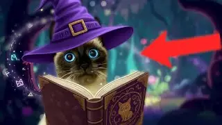 ВОЛШЕБНАЯ КНИГА ДАРОВАЛА МНЕ СИЛЫ! ( Говорящая кошка Бусинка)