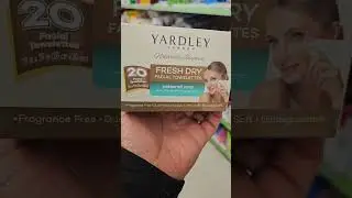 New Dollar General ✨️$1 DRY Facial Towelettes (Compare to Modess) #dollargeneral #beauty