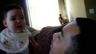 Uncle Ross makes Maci cry