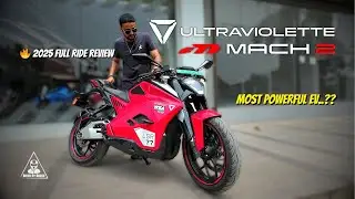 Ultraviolette F77 Mach 2 Full Ride Review ⚡ India&rsquo;s Fastest EV Bike?! | Hindi | #ultraviolettef77