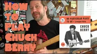 How to Play 'No Particular Place To Go' on 3-string CBG | cigar box guitar tutorial