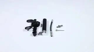 WEST BIKING Hand Mini Pump Bicycle Tire Air Inflator Schrader Presta Valve Ball