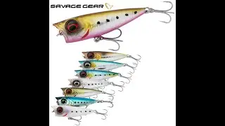 Crazy bluefish double hookup on Savage gear Micro popper