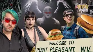 Point Pleasant WV Mothman road trip & Chicken Sandwiches