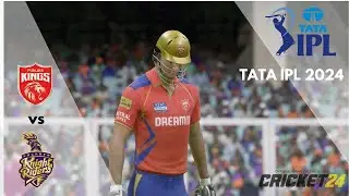 KKR vs PKS Tata IPL T20 2024 || Cricket 24