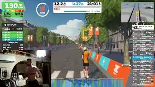 Zwift Runners - Fast As You Can 5k (with Stephen Cousins & Darren Vandit)