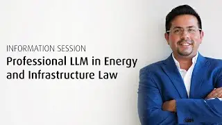 Professional LLM in Energy and Infrastructure Law - OsgoodePD Info Session