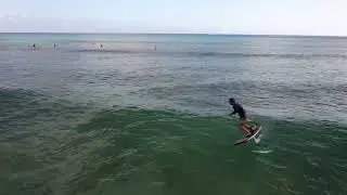 Daniel Kaahanui SUP Foiling