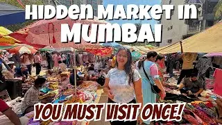 Hidden Market in Mumbai You Must Visit Once😱| What's Inside this Weekly market ??😱 |Mumbaichi muskan