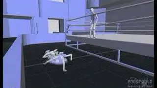 Ironman, G-Unitgrillz and Pete Endorphin Wrestling