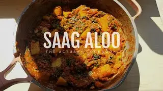 Insanely delicious Saag Aloo Recipe | Better than Indian Takeout | Get curried Ep 3