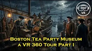 VR 360 | Boston Tea Party Museum: A Journey to 1773 (Part 1) | New England Tour