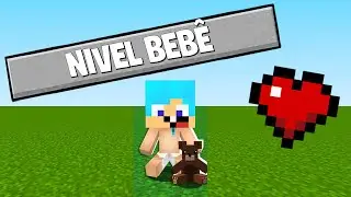 Jogamos Minecraft no Modo Beb&ecirc;... (Dificuldade Super F&aacute;cil)