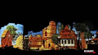 Nesebar 3D Mapping, Lasers, Fireworks, Flyboards, Water Screen  - KVANT 5,0 ★★★★★ Rating