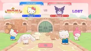 HELLO KITTY AND FRIENDS: FREEZE TAG PARTY Gameplay 🎀 Nintendo Switch - Cute times