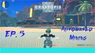 New HQ Island and Automated mining (Craftopia Playthrough episode: 5)