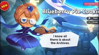 Blueberry pie cookie gacha animation | Cookie Run Kingdom OST