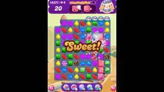 Candy Crush Saga Level 14271 Get 3 Stars, 28 Moves Complete, No Boosters