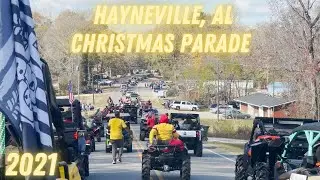 HAYNEVILLE, AL | CHRISTMAS PARADE | 2021 | ATV & SXS SHOWED UP DEEP | #45STRONG