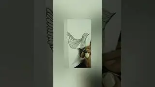 Mine is a line Bird #lineart #inkpen #illustration #birds #sketch #zentangle