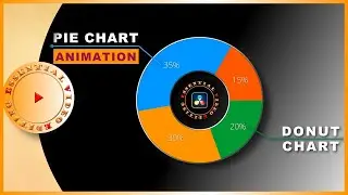 Easy as Pie Chart and Countdown Animation in DaVinci Resolve - Circular Infographic Tutorial