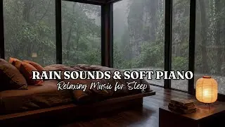 Relaxing Rain + Piano for Quiet Nights 🎵🌧️ Relaxing Bedroom Music for Deep Sleep and Gentle Rest