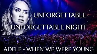 Adele  - When We Were Young (Fan Engagement )