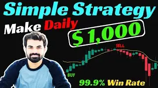 The Best Simple Trading Strategy for Beginners  (How To Scalp Forex, Stocks, and Crypto)