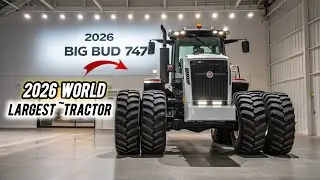 Big Bud 747 &ndash; самый большой в мире трактор | Мощность супер-комбайна: объяснение принципа работы