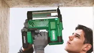 KIMO 20V 18 Gauge Cordless Brad Nailer/Stapler Kit, 2 in 1 Cordless Nail/Staple Gun